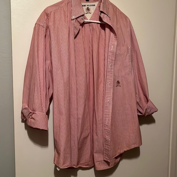 Fantastic Vintage Tommy Hilfiger dress shirt great condition 15-1/2 33 - Picture 1 of 4
